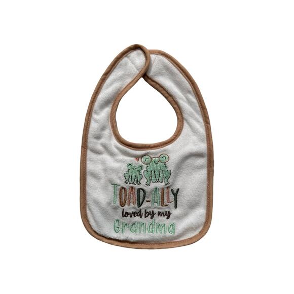 NEAT SOLUTIONS‎ 4 Pack Infant Baby Bibs Cuddlin' With Grandma Terry Cotton (353) - Picture 2 of 5